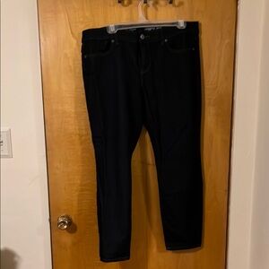 Size 14 petite dark denim legging jeans